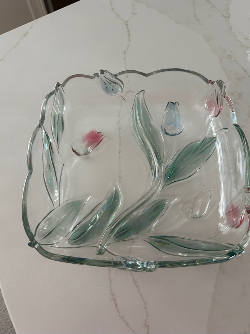 Mikasa vintage tulip serving piece